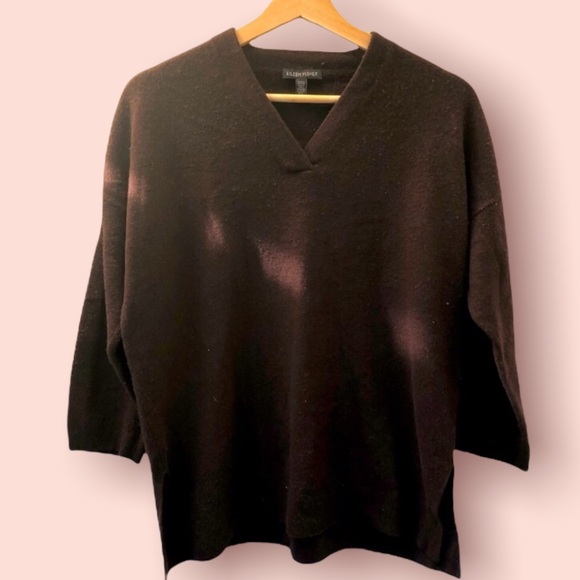Eileen Fisher Wool Sweater (size small) - Picture 5 of 8